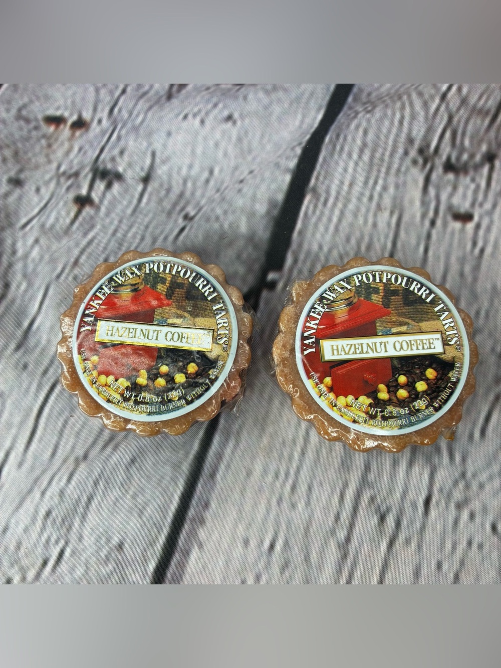 5/$20 Lot of 2 Yankee Candle Hazelnut Coffee Wax Potpourri Melts Home Fragrance